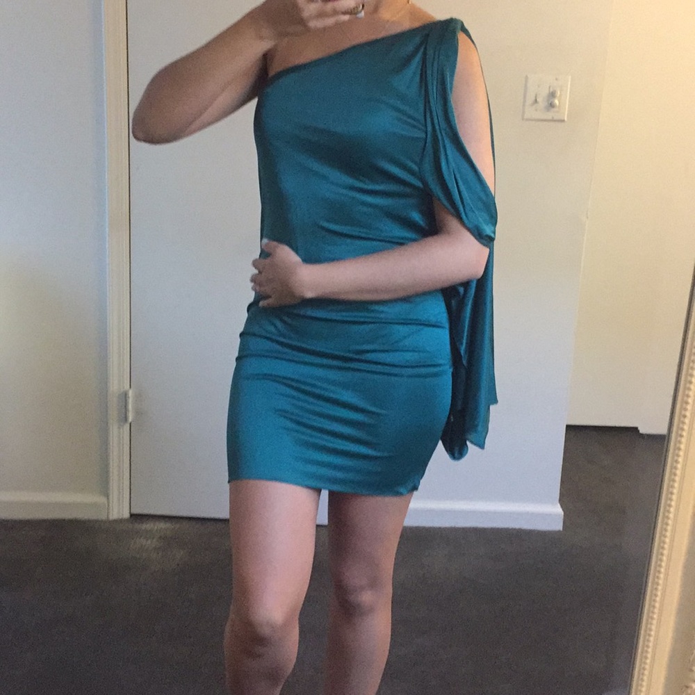 BCBGMaxazria Teal dress
